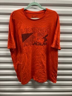 Under Armour Orange Graphic Short-Sleeve Tee